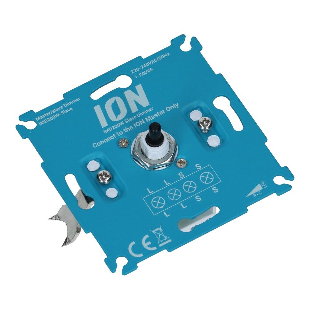 Inbouwsokkel dimmer LED 0.3-200Watt slave