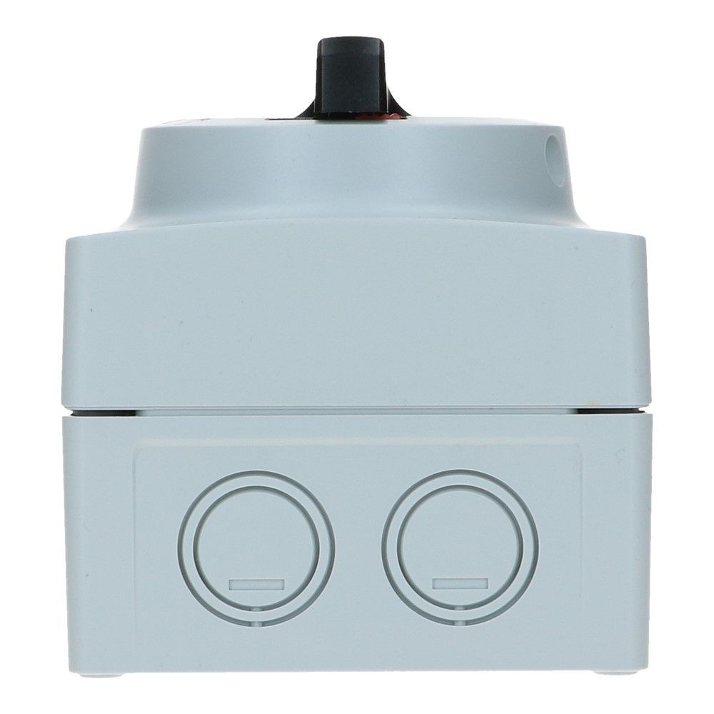Werkschakelaar IP65 4 polig 40A 96x130x106mm zwart hendel ABS AC22-40A
