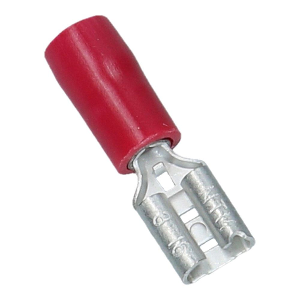 Kabelschoen contra B-4.8mm D-0.8mm Rood - 100 stuks