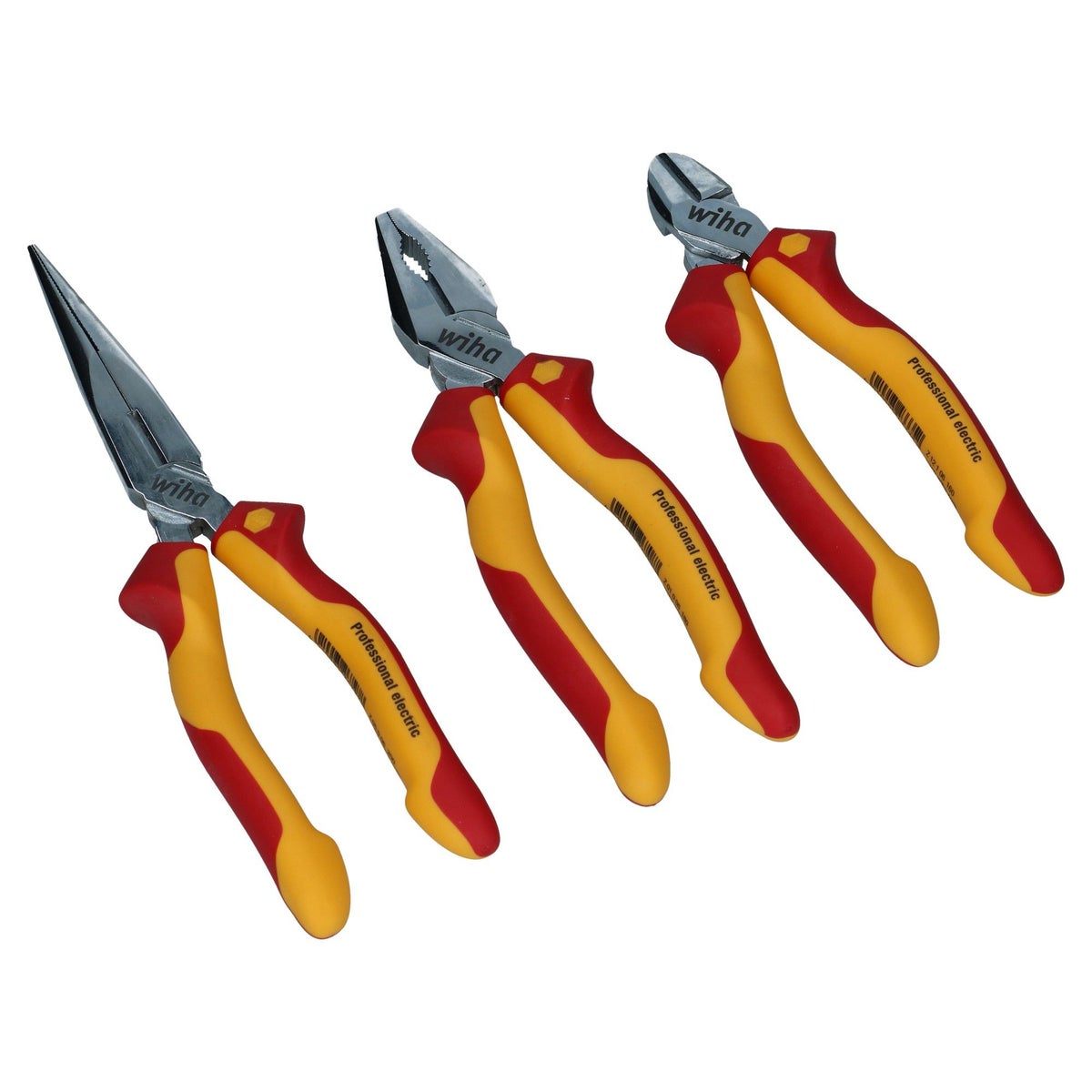 Tangenset Professional electric 3-delig