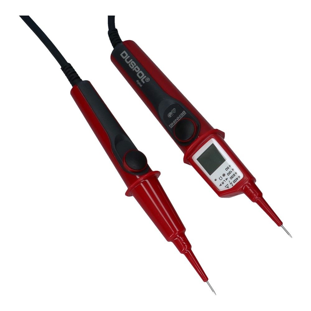 Duspol Digital 2 polig spanningstester 1-1000V AC / 1-1200V DC