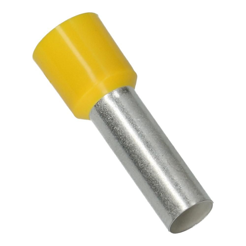 25mm² Geel Adereindhuls - 50 stuks