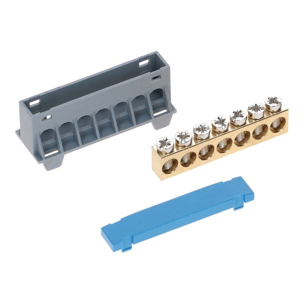 Aansluitverdeelblok AST16 blauw 7x16mm²