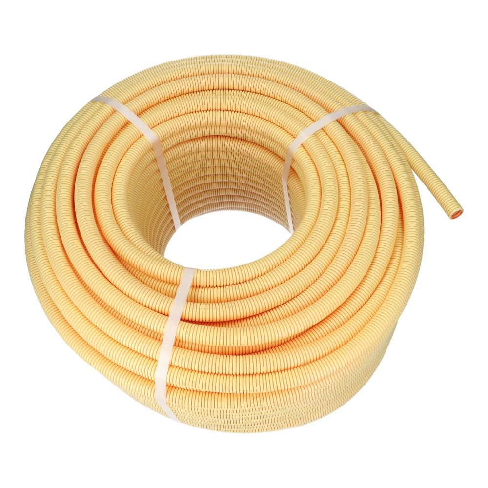 Flexbuis PVC crème 19mm Flexivolt Low Friction - 100 meter