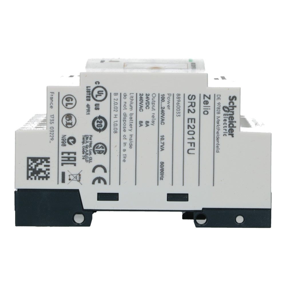 Zelio PLC met klok 20I-O 12in 8uit 100-240VAC