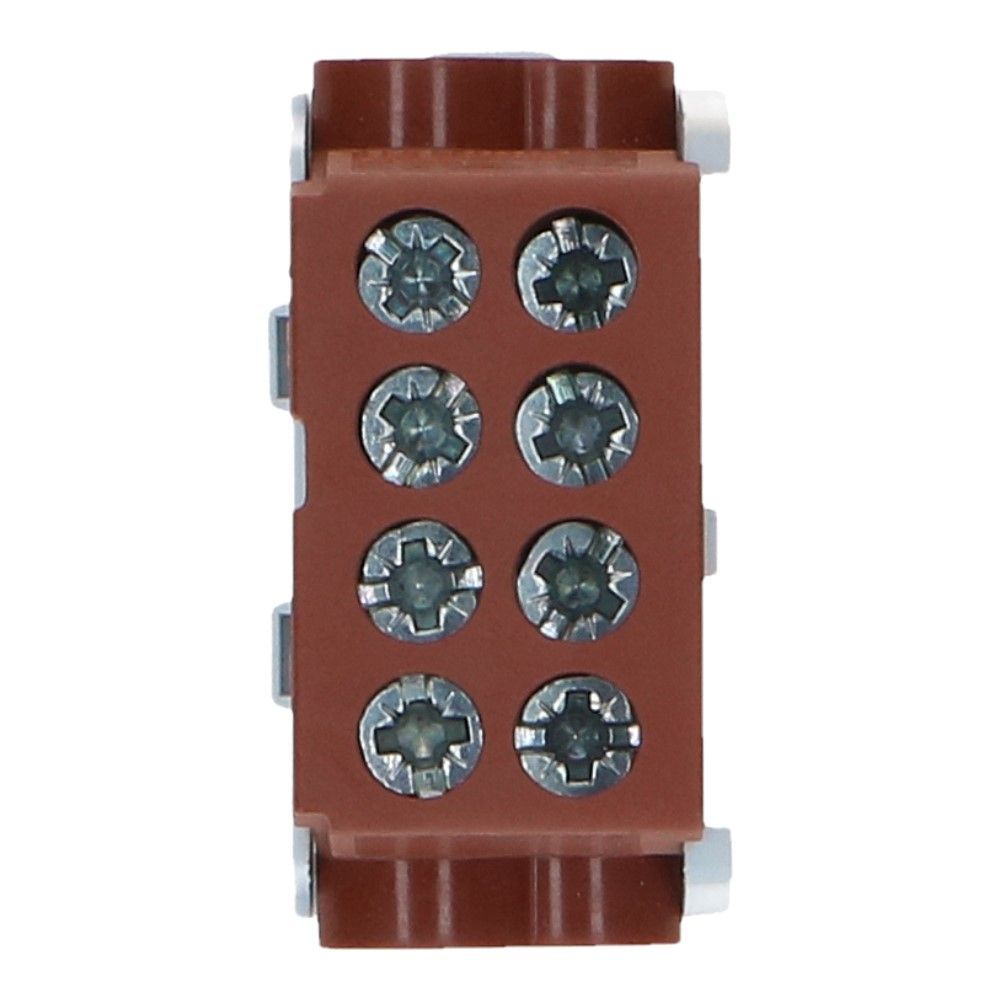 HLAK Hoofdkabel aftakklem 2x25mm² bruin