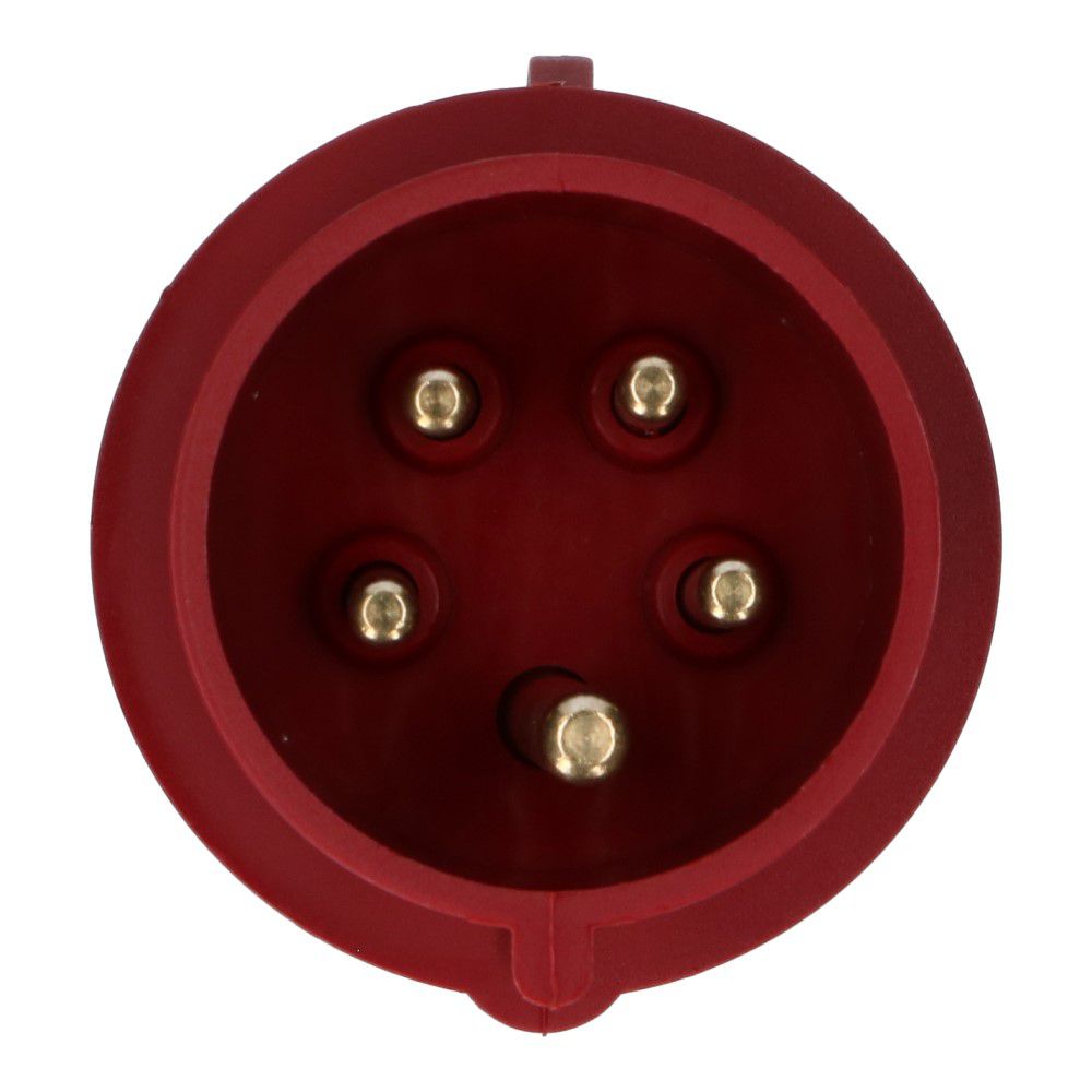 CEE male 5 polig 6H 32A IP44 stekker 380-415VAC