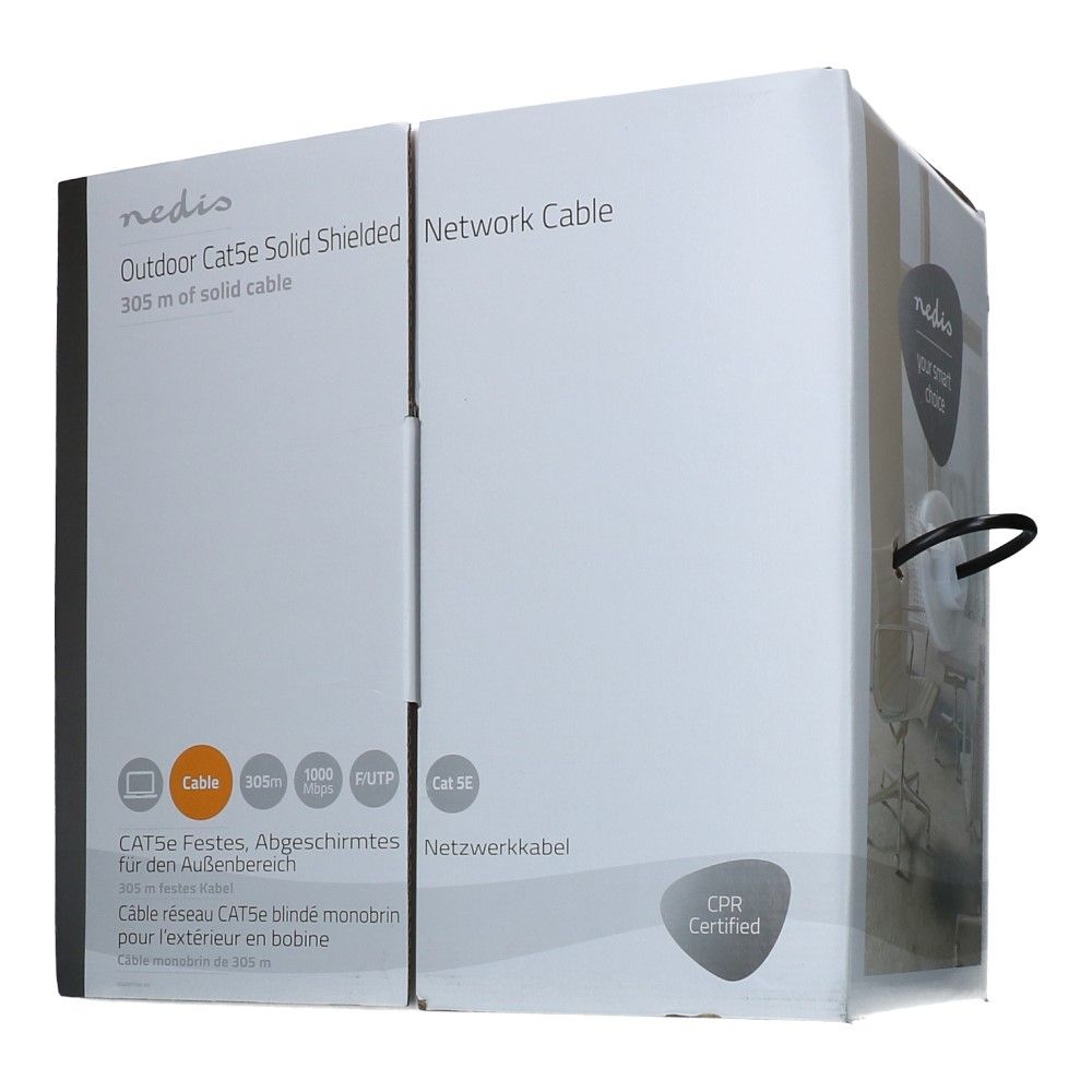 S/FTP CAT 6 buitenkabel rol 305 meter