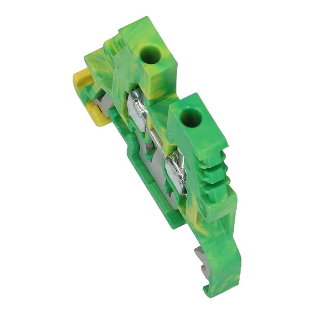Montageklem aardeklem TE 2.5mm² geel/groen