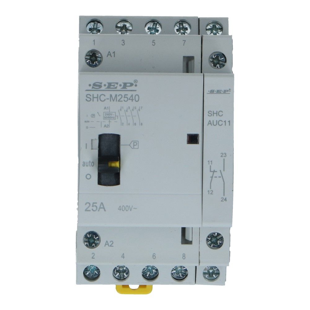 Hulpcontact voor SEP Installatierelais 1xNO 1xNC 5A