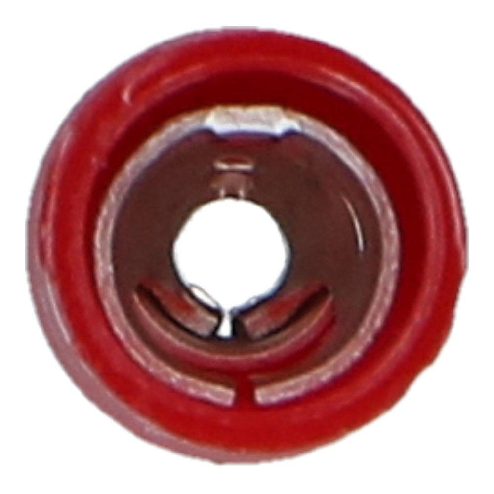 Kabelschoen rondcontrastekker B-3.95mm L-12mm Rood - 100 stuks