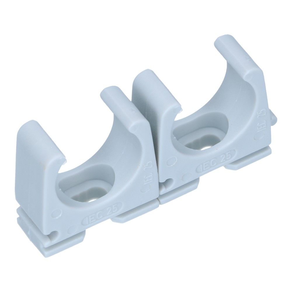 Klembeugel RC 24-25mm lichtgrijs - 50 stuks