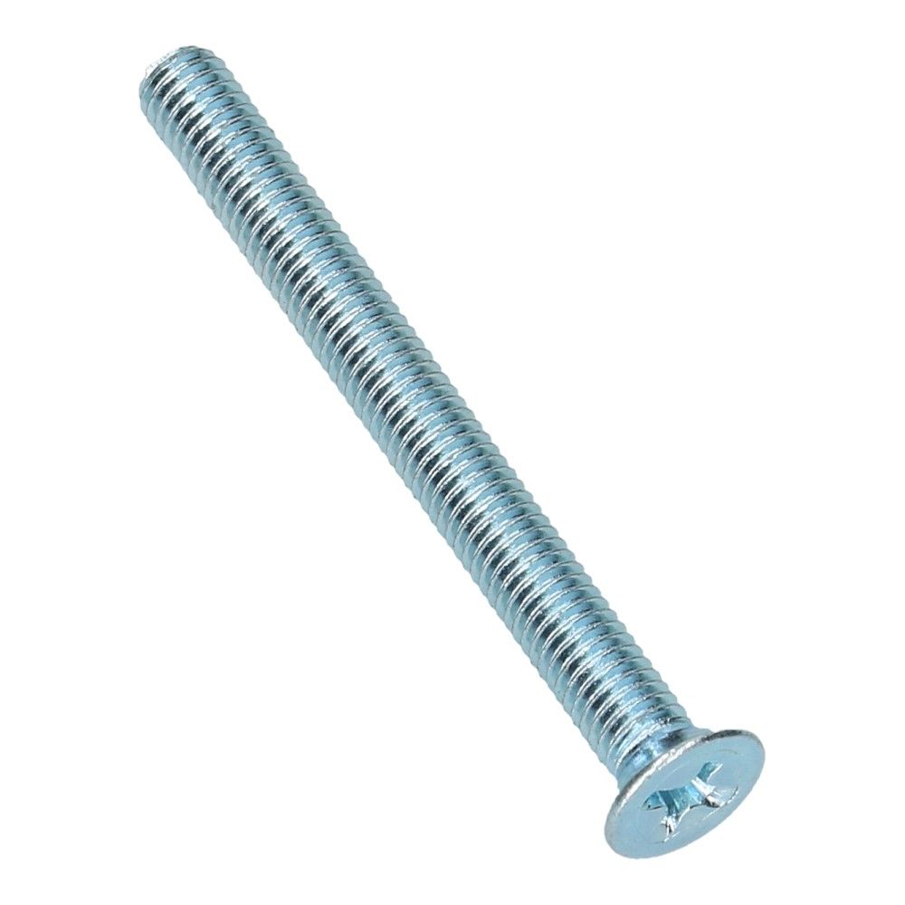 Metaalschroef Din 965 M5X45 Platkop PH2 - 200 stuks