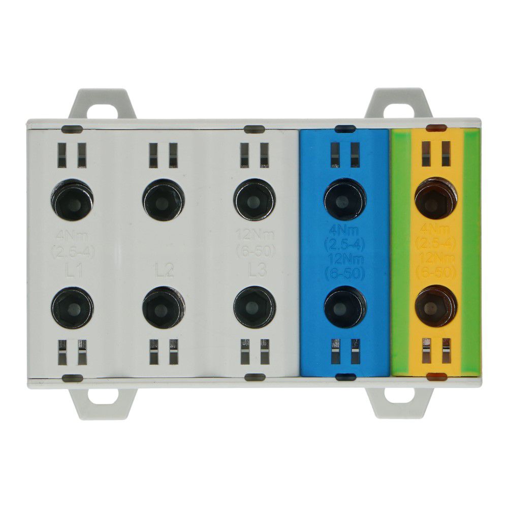 Aansluitklem CK1 2.5mm² t/m 50mm² vijfvoudig