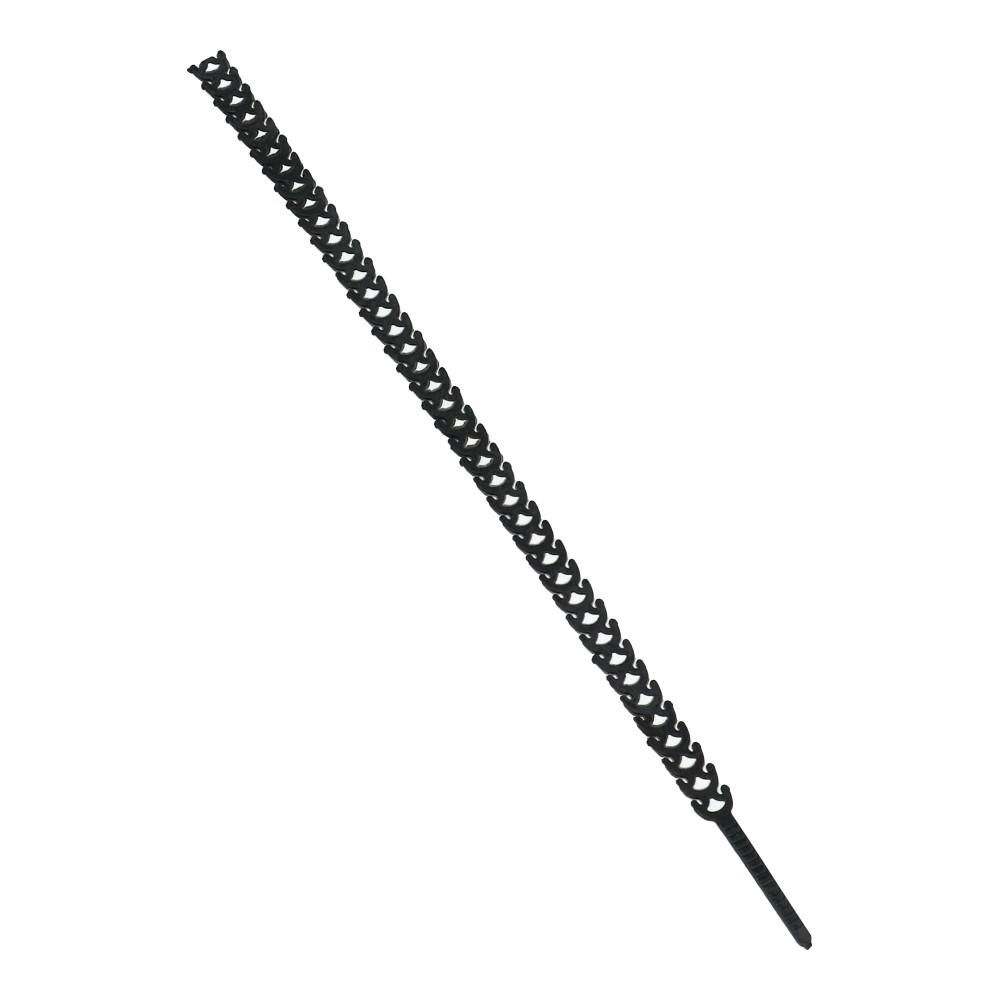 Rapstrap flex bundelband zwart - 24 stuks