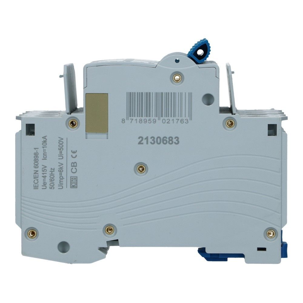 Installatieautomaat 3 polig + nul 125A karakteristiek C 10/15kA INS1