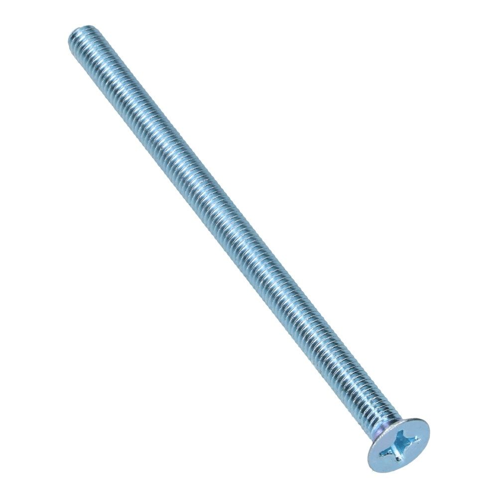 Metaalschroef Din 965 M6X80 Platkop PH3 - 100 stuks