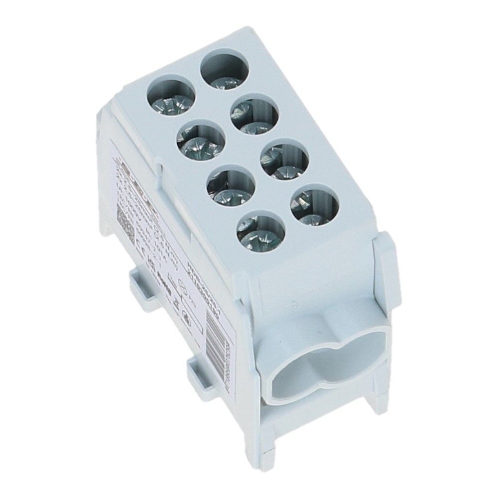 HLAK Hoofdkabel aftakklem 2x25mm² grijs