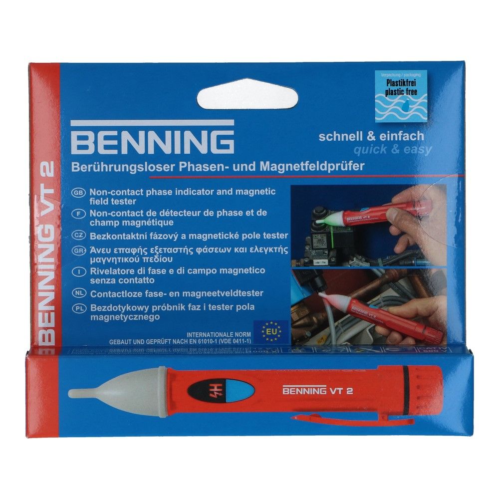 Contactloze spannings- en magneetveldtester VT 2 12-1000V AC 