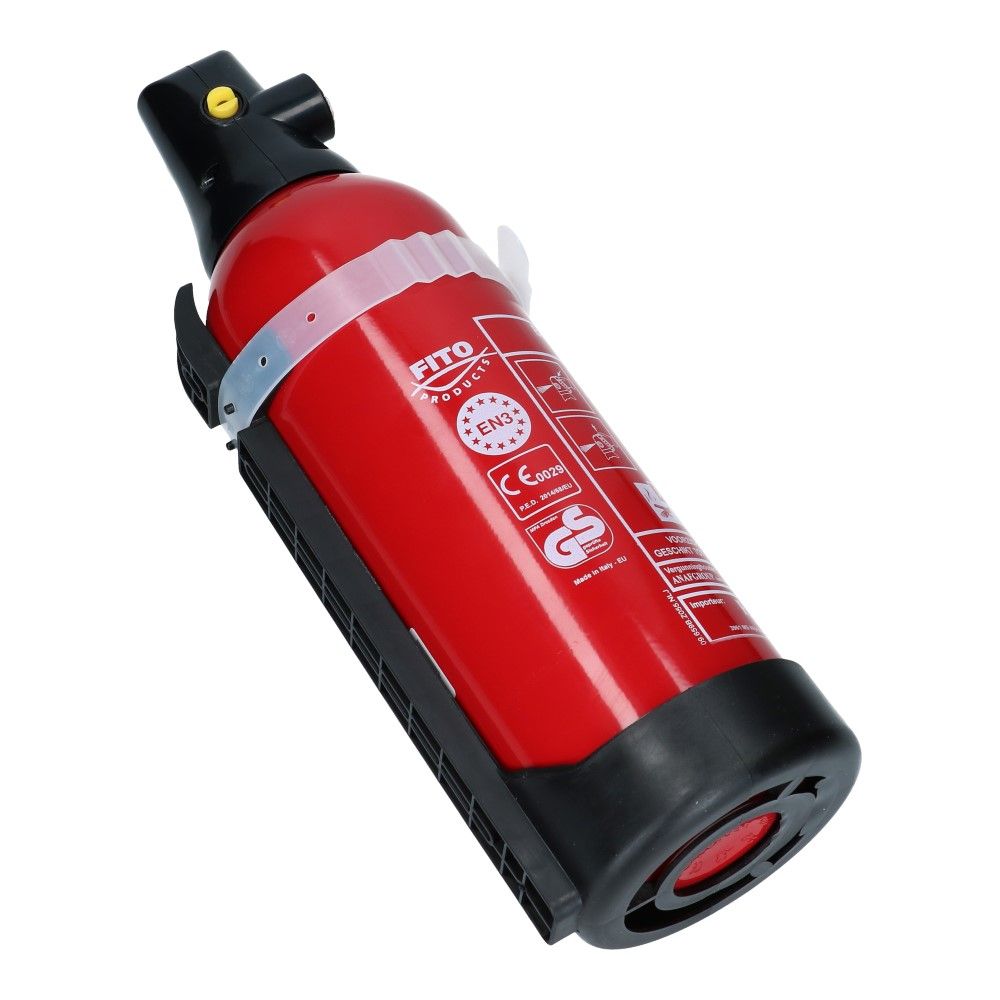 Schuimblusser aluminium cylinder met manometer klasse A B F incl muurbeugel 2 ltr