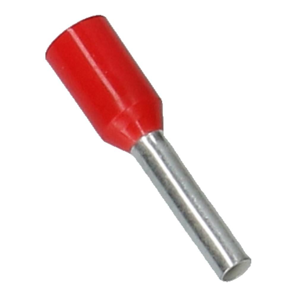1mm² Rood Adereindhuls - 500 stuks