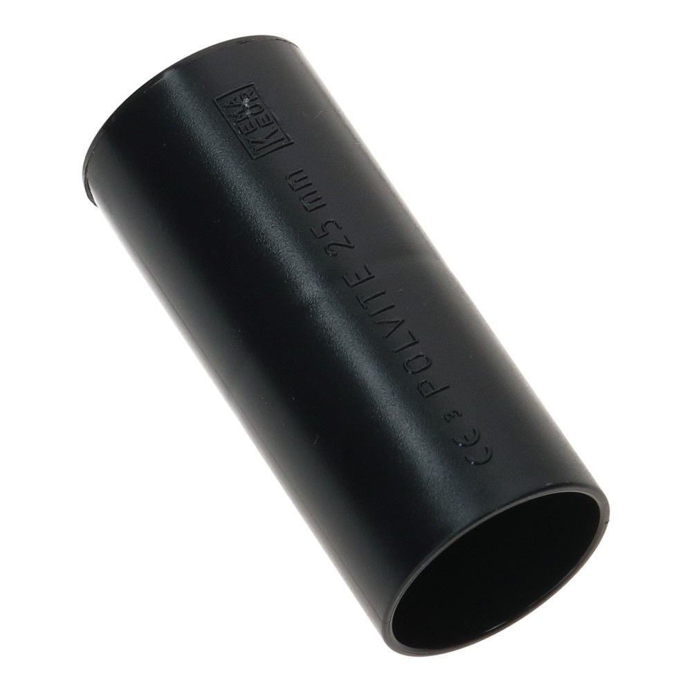 UV-bestendig sok zwart 25mm Polvalit PVC