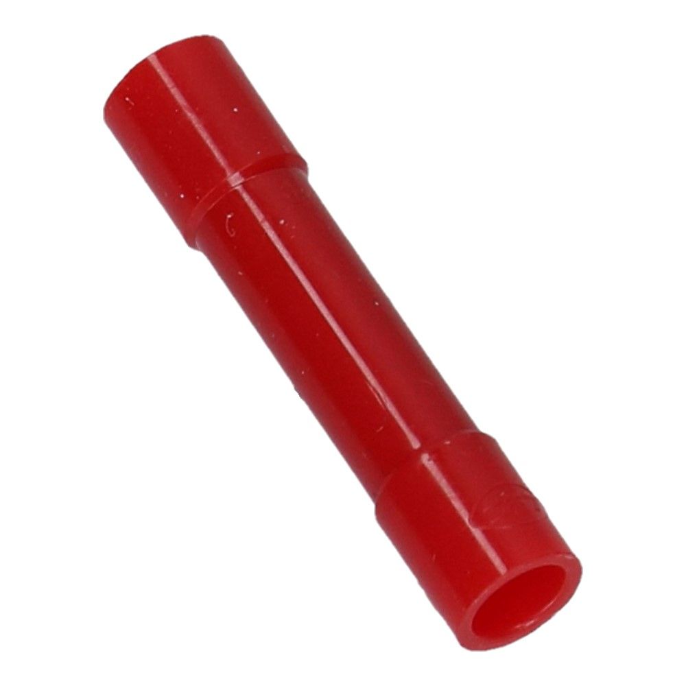 Kabelschoen doorverbinding B-1.7mm D-3.3mm Rood - 100 stuks