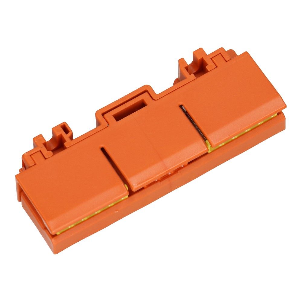 WAGO Bevestigingsadapter Lasklem 0.5-2.5mm² op Dinrail - 10 stuks