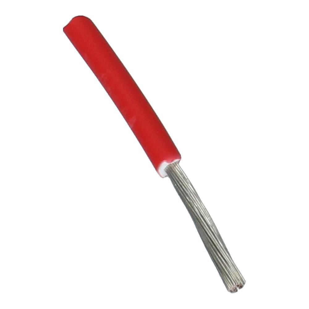 Montagedraad SO05Z-K 1mm² rood vertind halogeenvrij 145°C - 100 meter