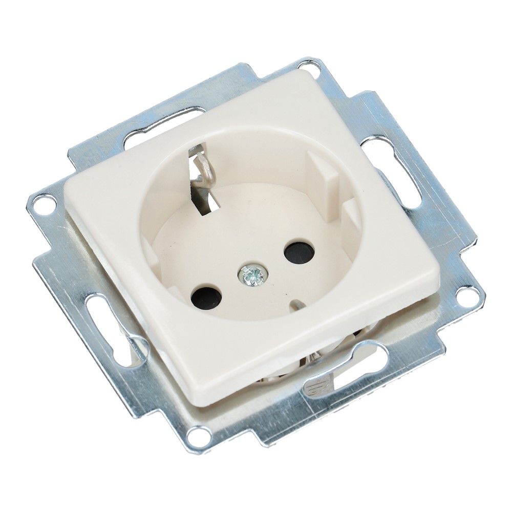 Wandcontactdoos MIKRO 1014 kinderveilig