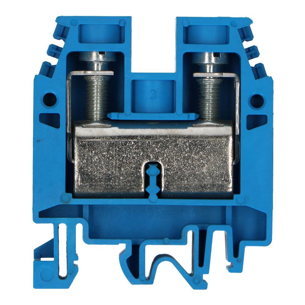 Montageklem CBC 50mm² blauw