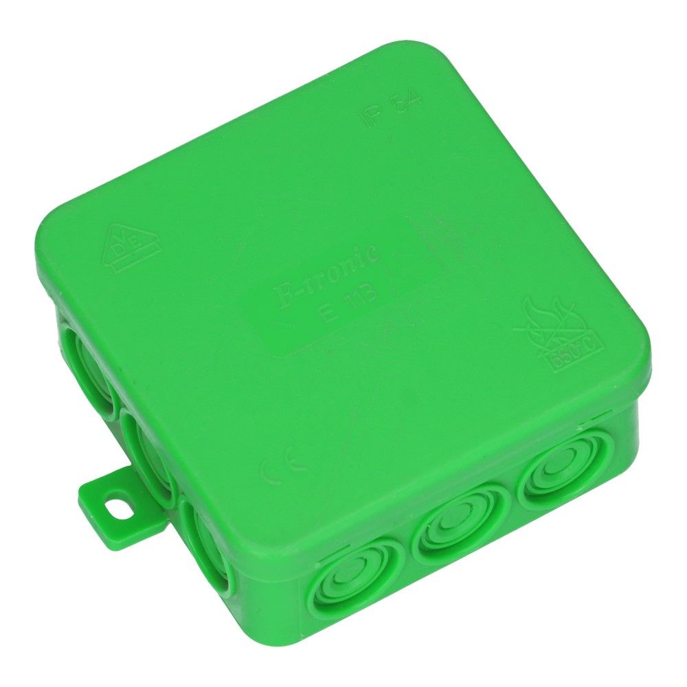 Lasdoos IP54 (hxbxl) 40x85x85mm IB GROEN