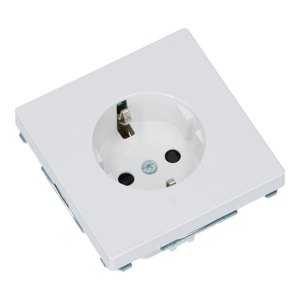 Wandcontactdoos SYSTEEM-D kinderveilig Lotus 9003