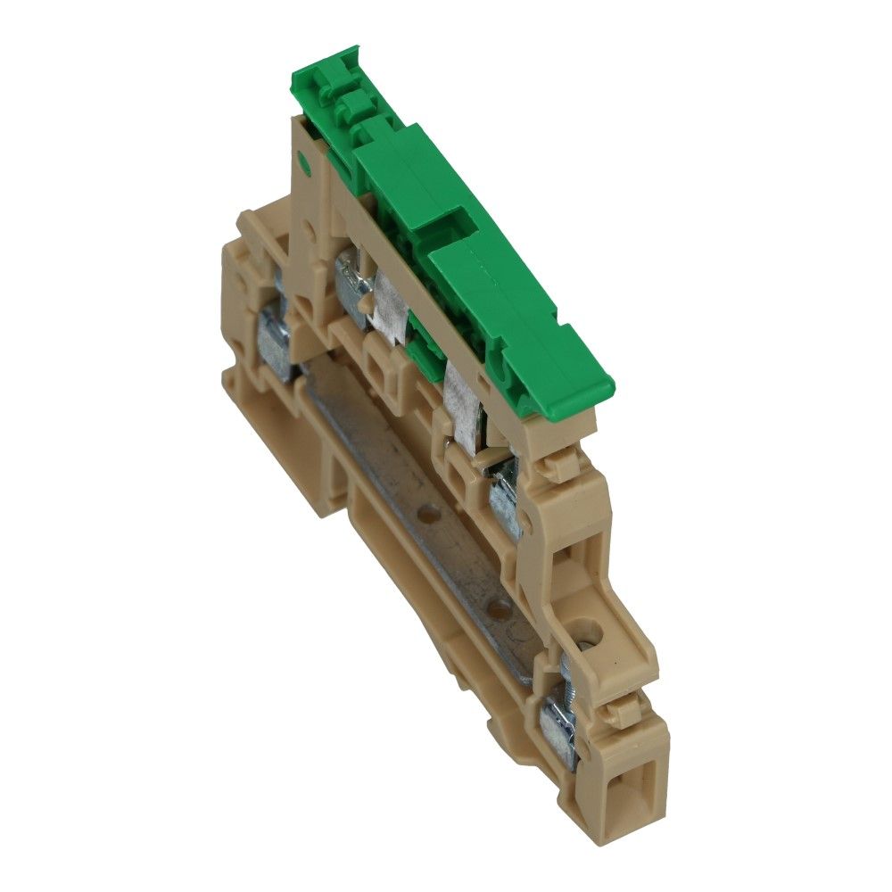 Etageklem met zekeringhouder DSF 4mm² beige 
