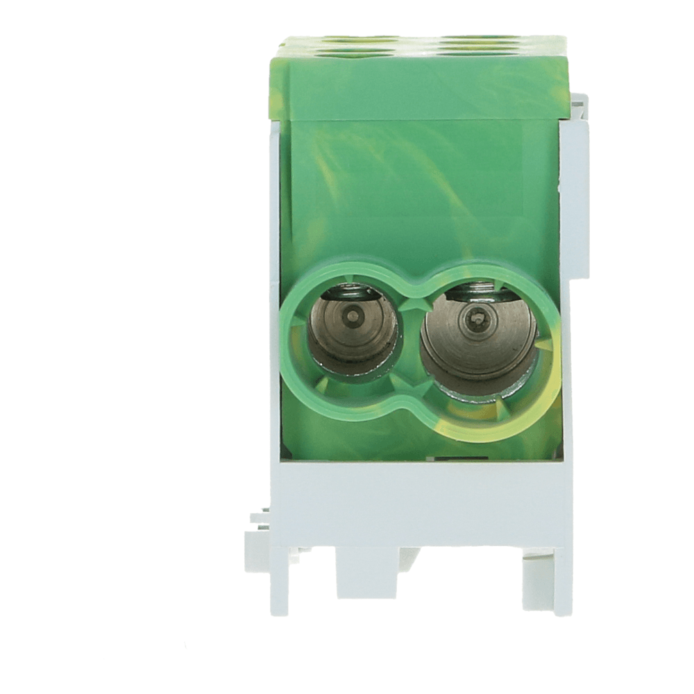 HLAK Hoofdkabel aftakklem 1x35mm²/1x25mm² geel/groen
