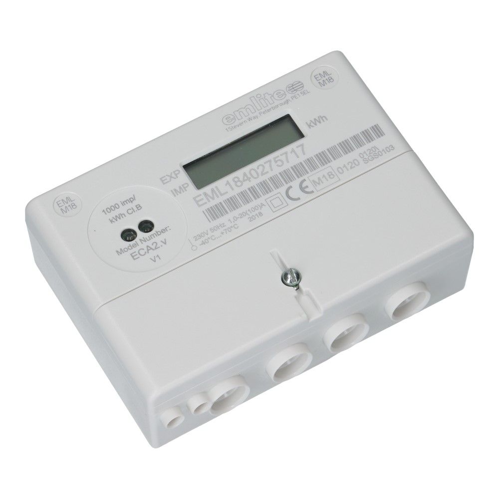 kWh meter 1 fase 1/100A MID Factureerbaar Imp/Exp