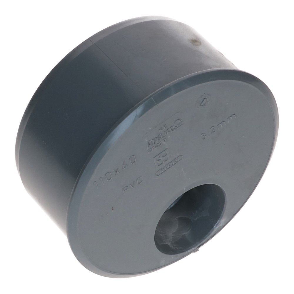 Lijm Verloopring excentrisch 110x40mm