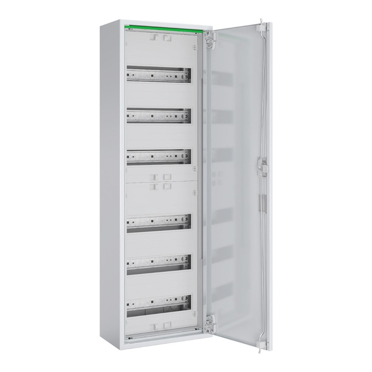 72 modules 1 kolom 6 rijen metalen wandbehuizing PrismaSeT XL 250A