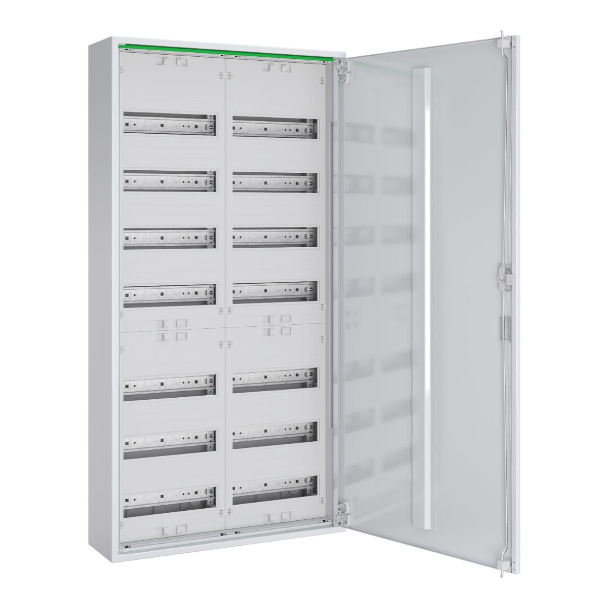 168 modules 2 kolommen 7 rijen metalen wandbehuizing PrismaSeT XL 250A