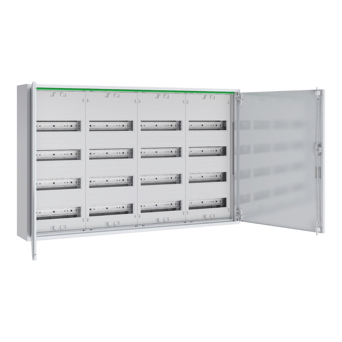 192 modules 4 kolommen 4 rijen metalen wandbehuizing PrismaSeT XL 250A