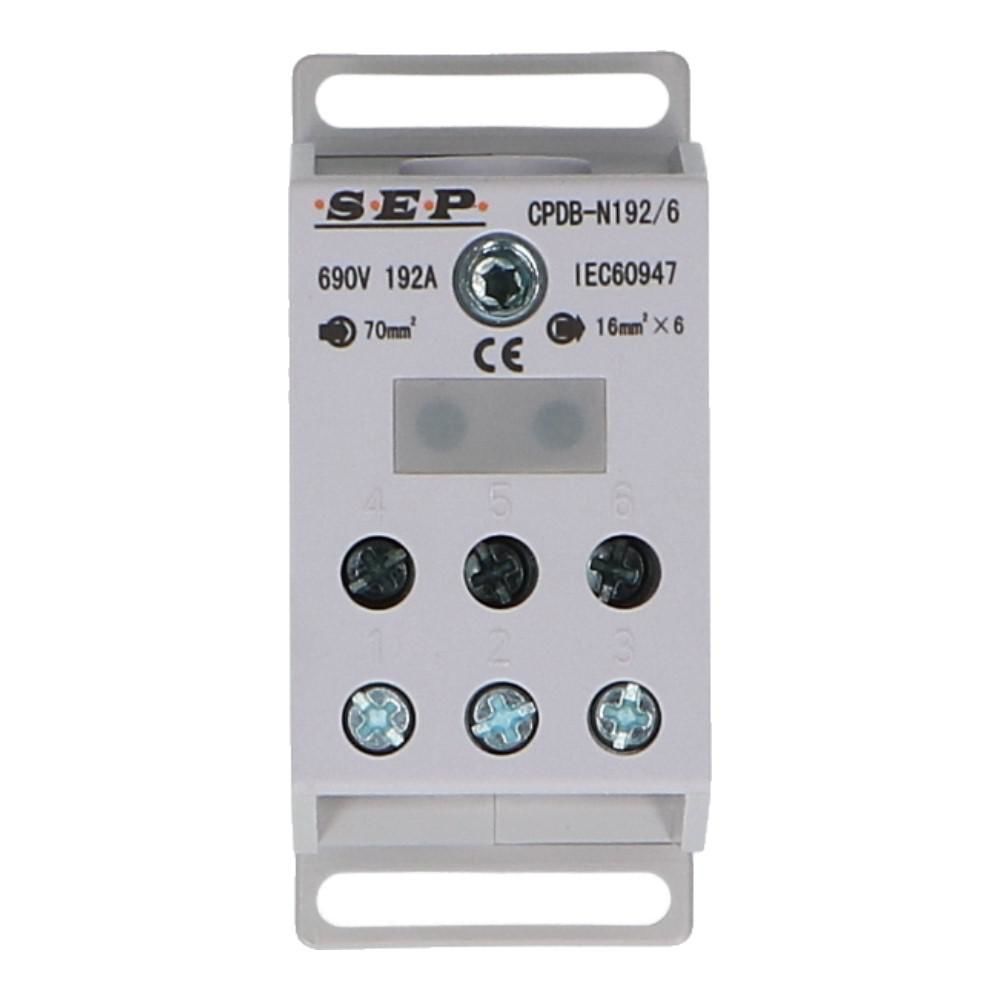 Aftakklem CPDB 192A 1x70mm² 6x16mm²