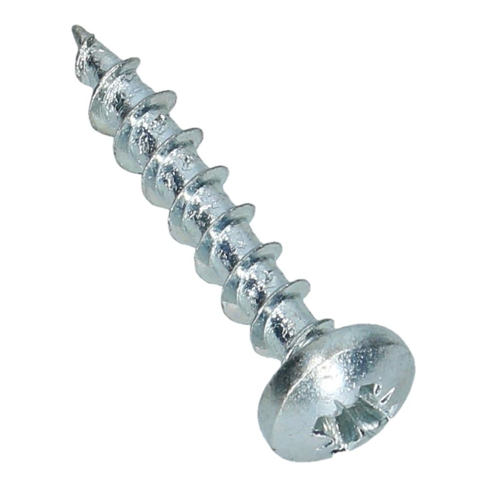 Spaanplaatschroef 5x30mm Bolkop Pozidrive 2 - 200 stuks