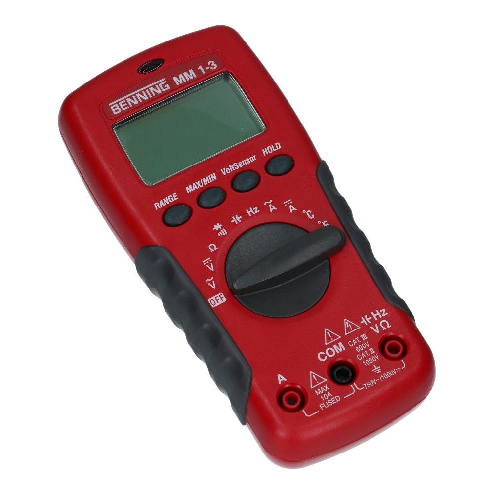 Digitale multimeter MM 1-3 0.1mV-600V 1000V DC / 0.1mV-750V AC