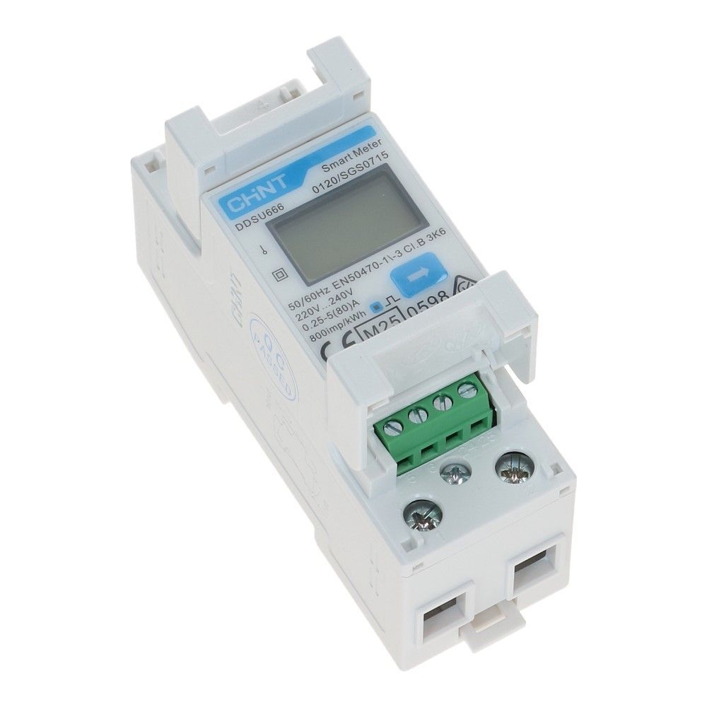 Chint kWh meter 80A 1-fase direct Modbus MID