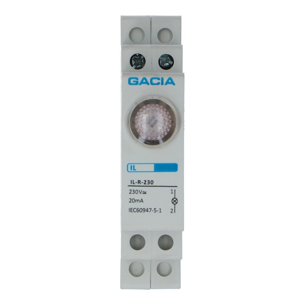 Indicatie led rood 230VAC