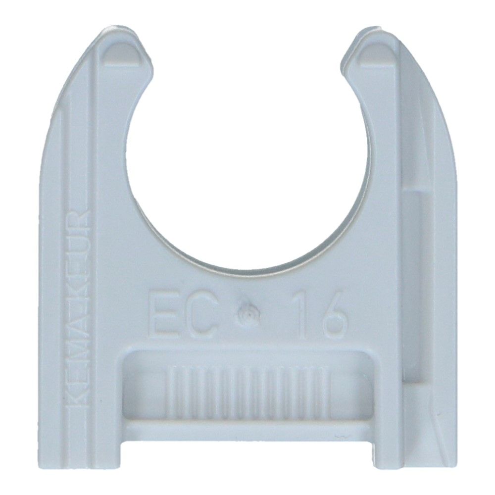 Kunststof buisklem Wit diameter 5/8inch 16mm - 200 stuks