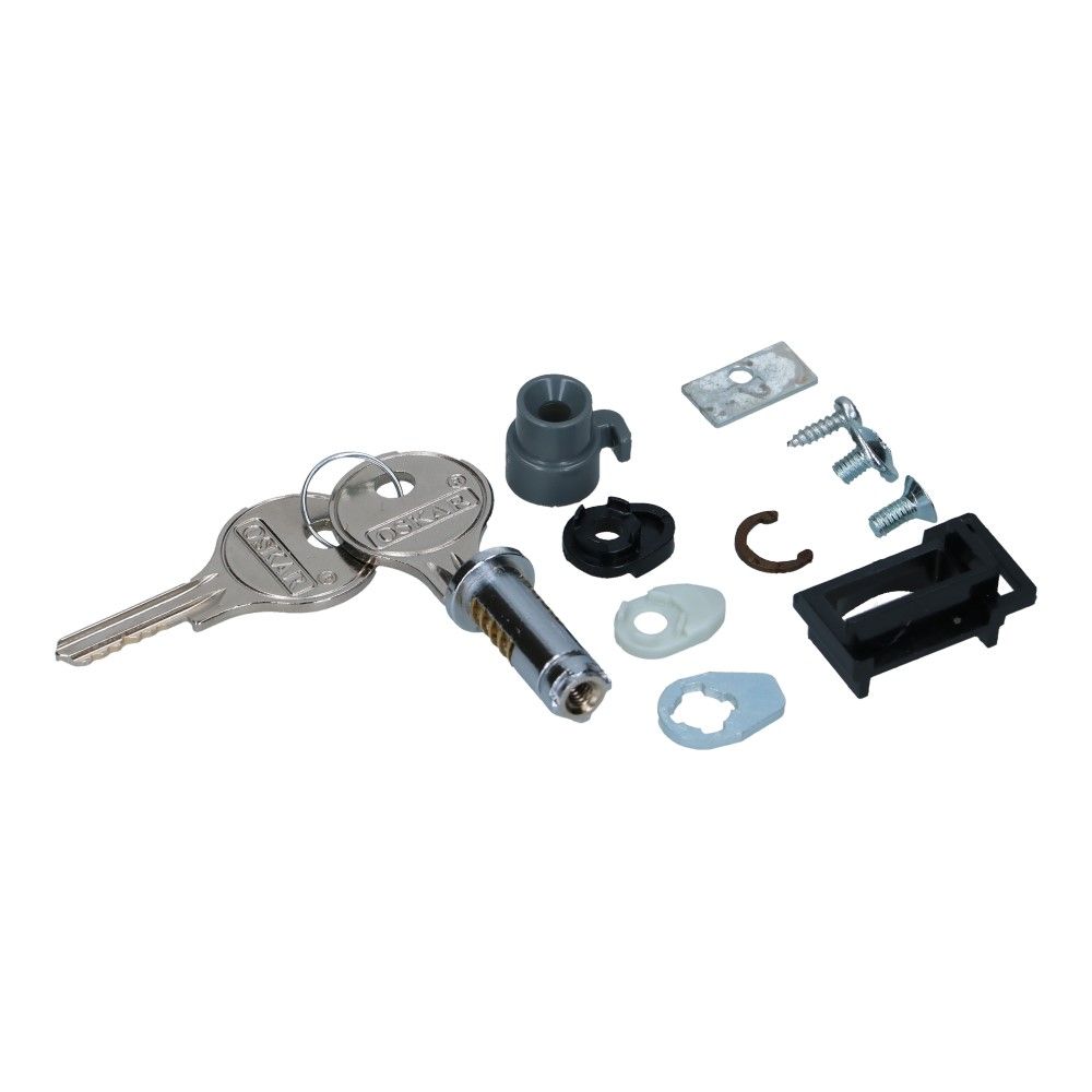 Metalen slot inclusief sleutels