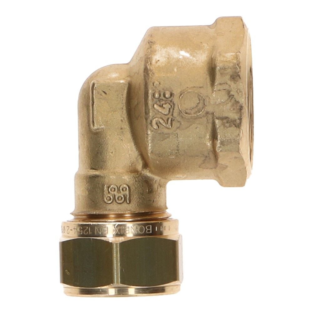 BONFIX Knel messing kniekoppeling 3/4" bi.dr. x 15 mm