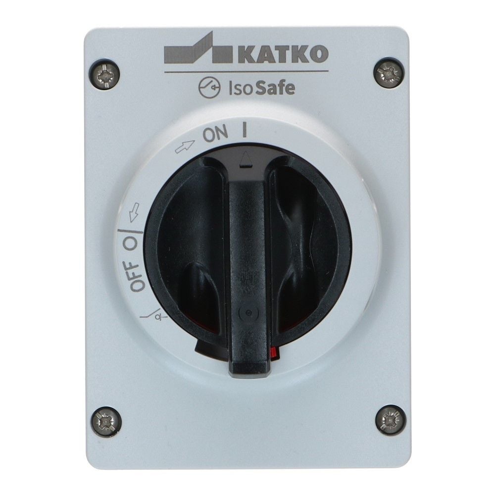 Werkschakelaar IP66 4 polig 40A 96x130x106mm zwart hendel PC AC22-25A