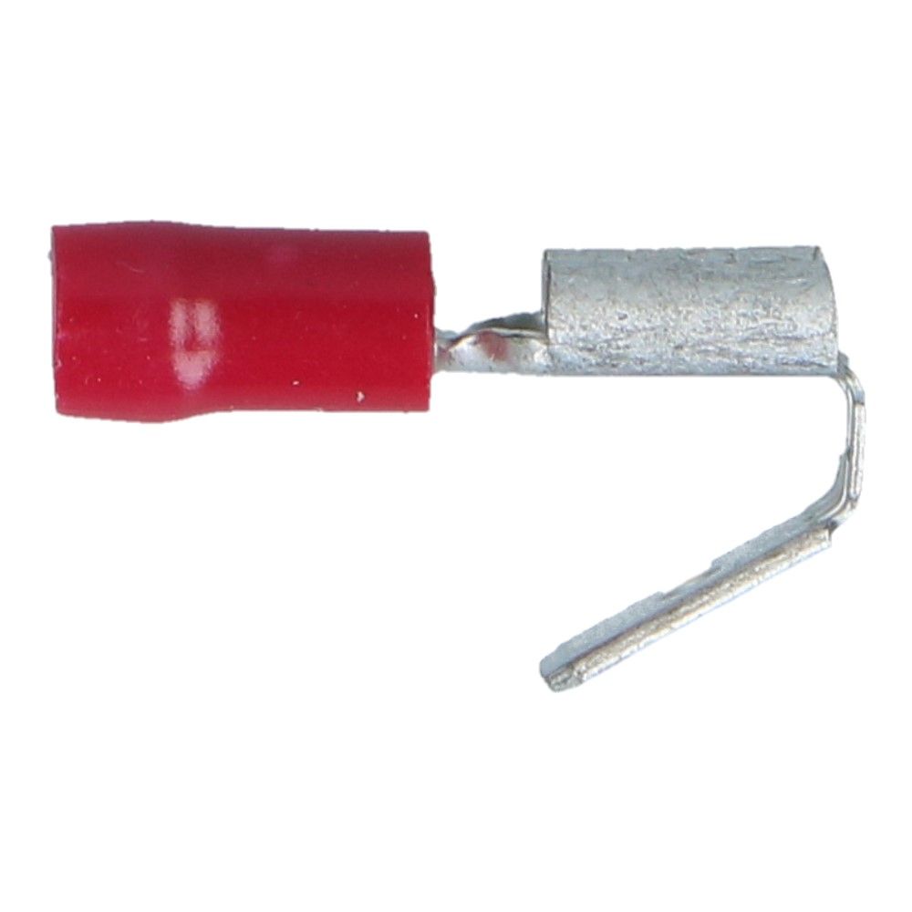 Kabelschoen vlakcontrastekker aftak B-6.9mm D-0.8mm Rood - 100 stuks